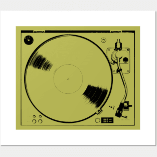 Turntable - Vinyl Analog Record Music Producer Posters and Art